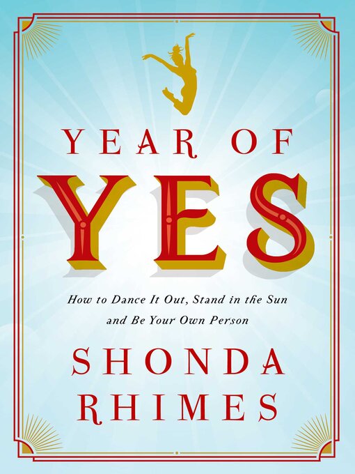 Title details for Year of Yes by Shonda Rhimes - Available